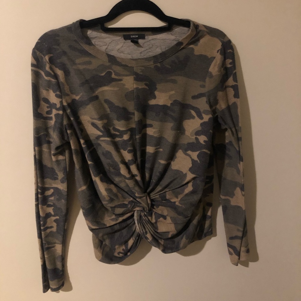 Camo sweater